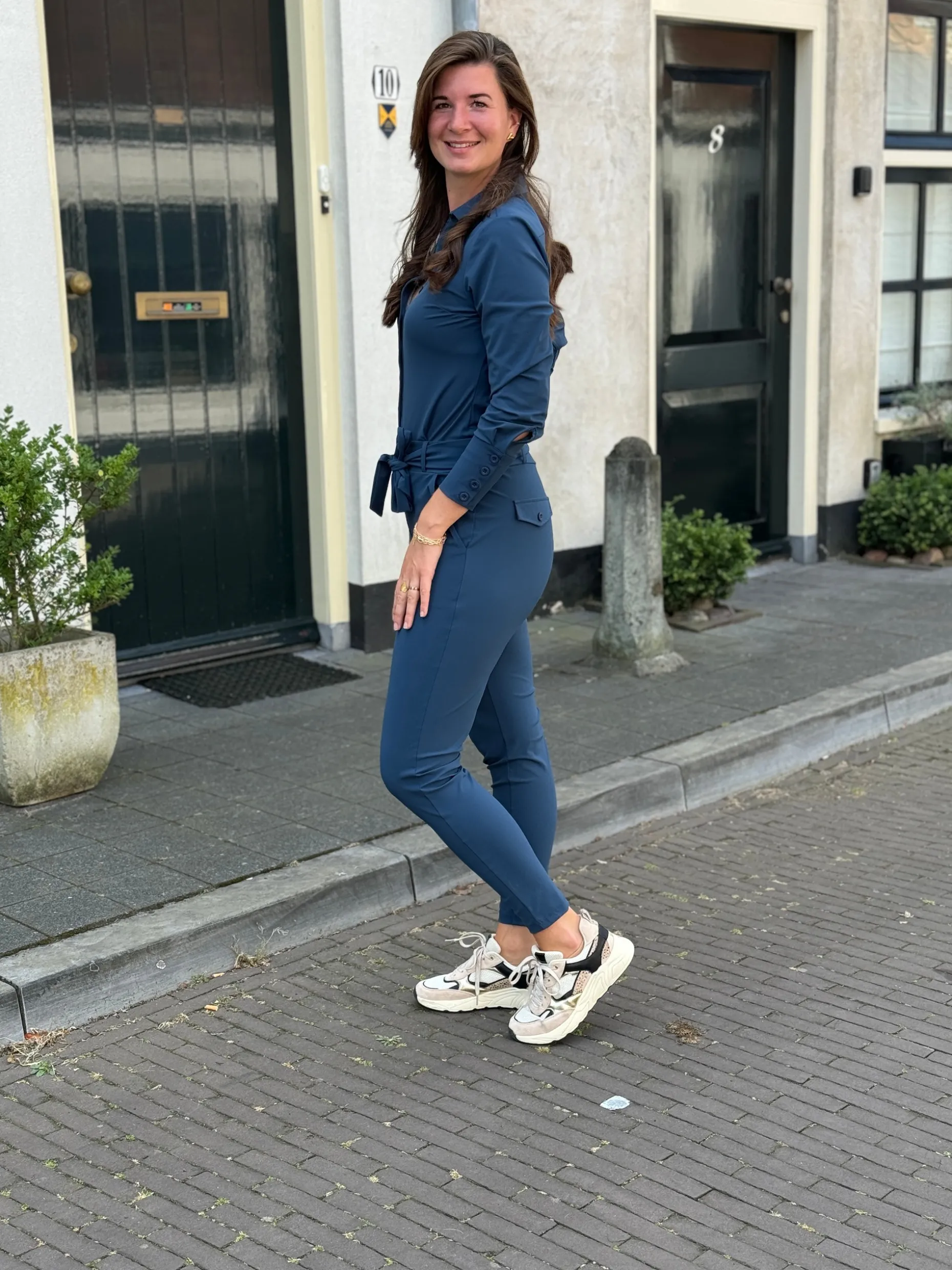 Jumpsuit Travelstof Xenna moonlit ocean