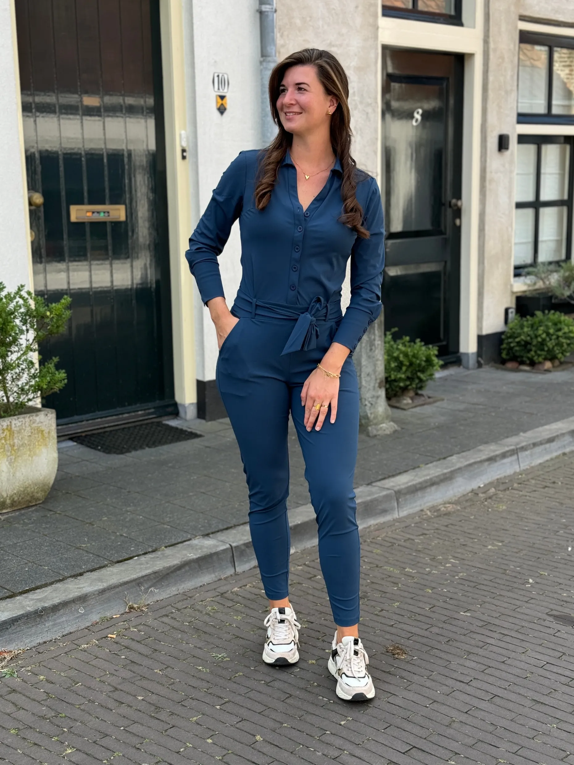 Jumpsuit Travelstof Xenna moonlit ocean