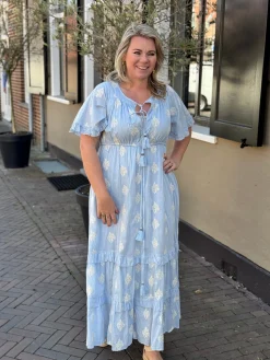 Jurk Kiki blauw