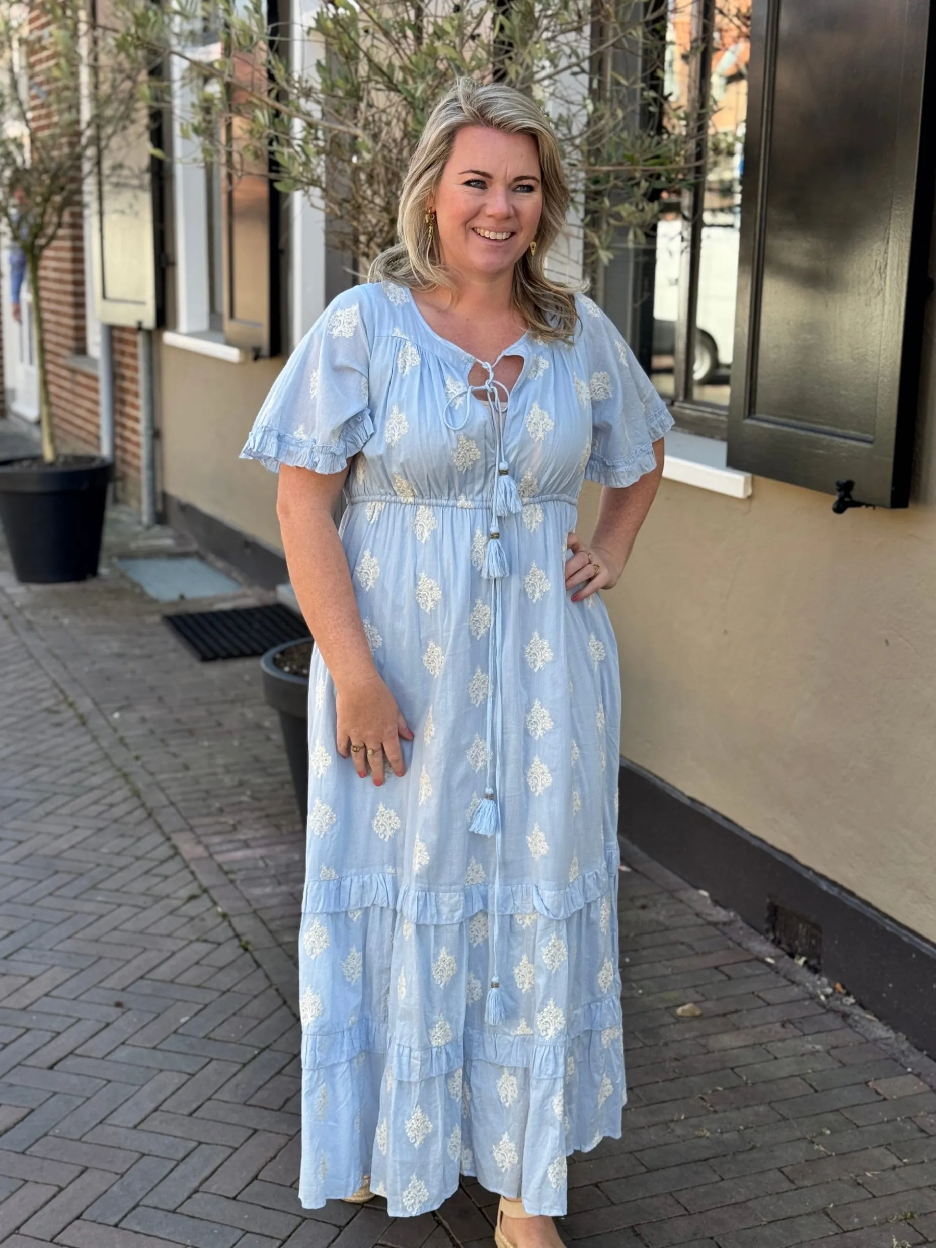 Jurk Kiki blauw