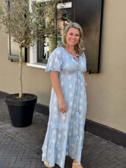 Jurk Kiki blauw