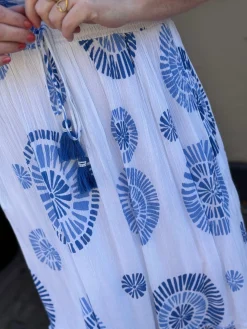 Jurk Livia blauw