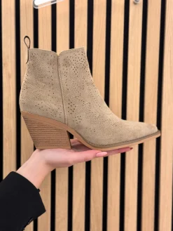 Laarsje Louise khaki suede