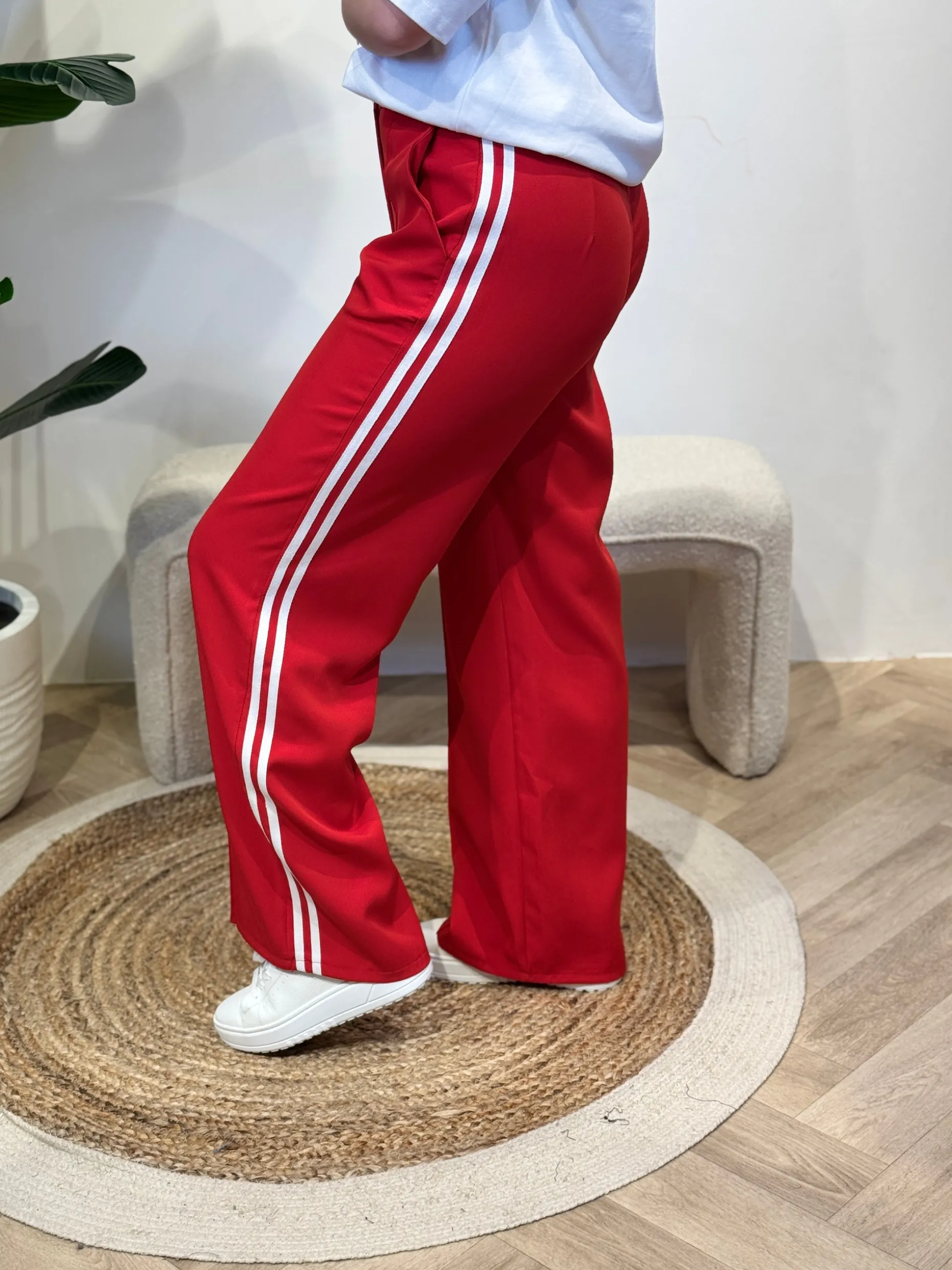 Pantalon Indy rood