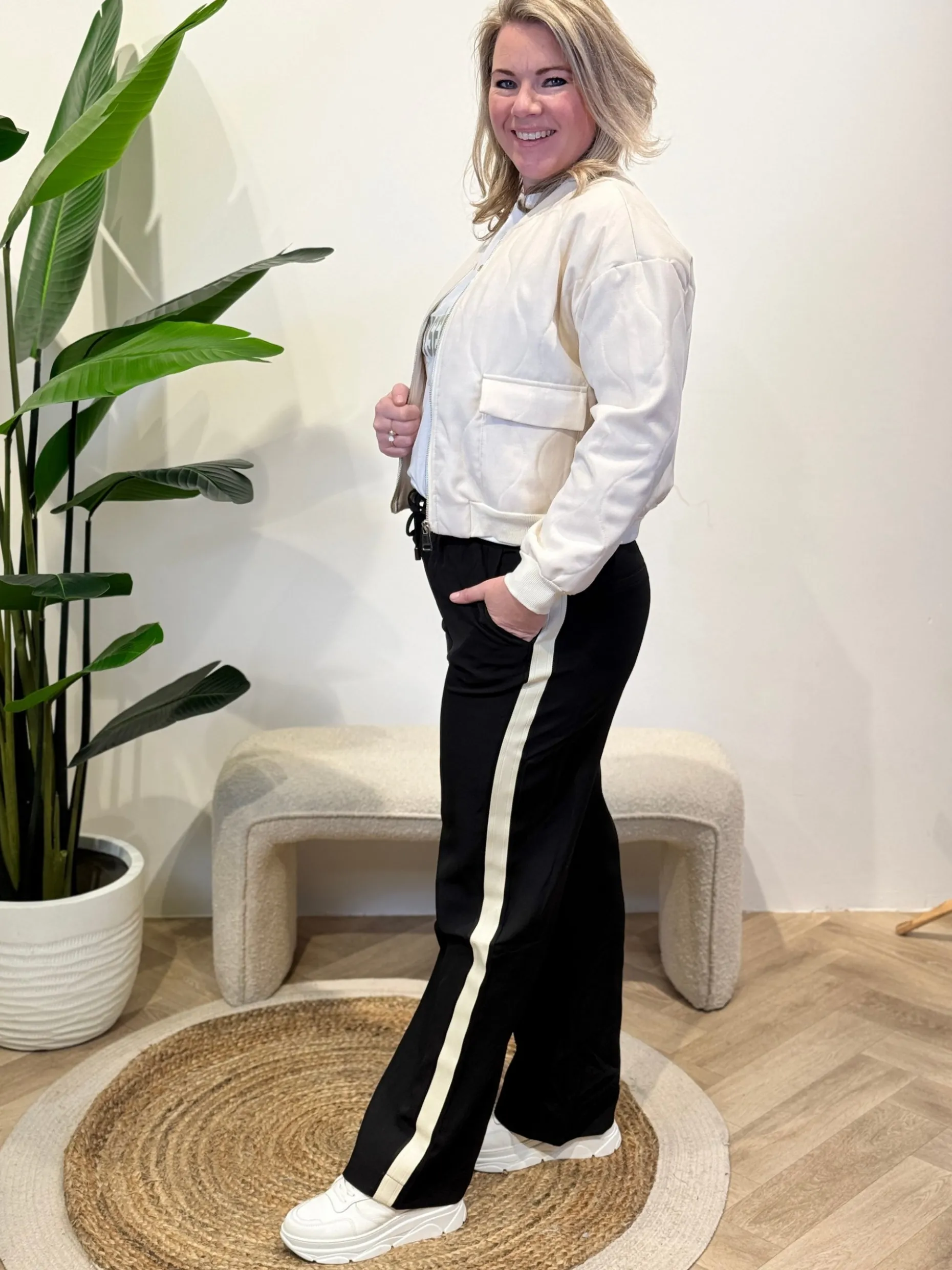Pantalon Joëlle zwart