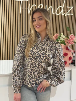 Panterprint blouse