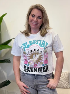 Shirtje Dreamer wit