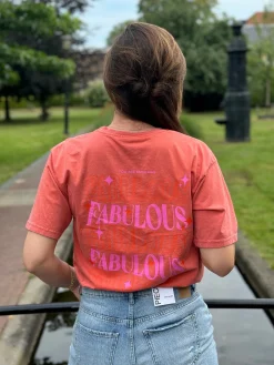 Shirtje Fabulous koraal