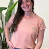 Shirtje Jisca oudroze hart goud