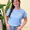 Shirtje Josje blauw