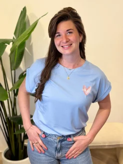 Shirtje Josje blauw