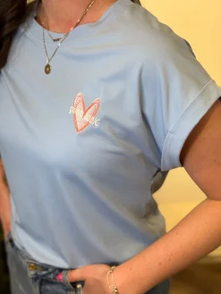 Shirtje Josje blauw
