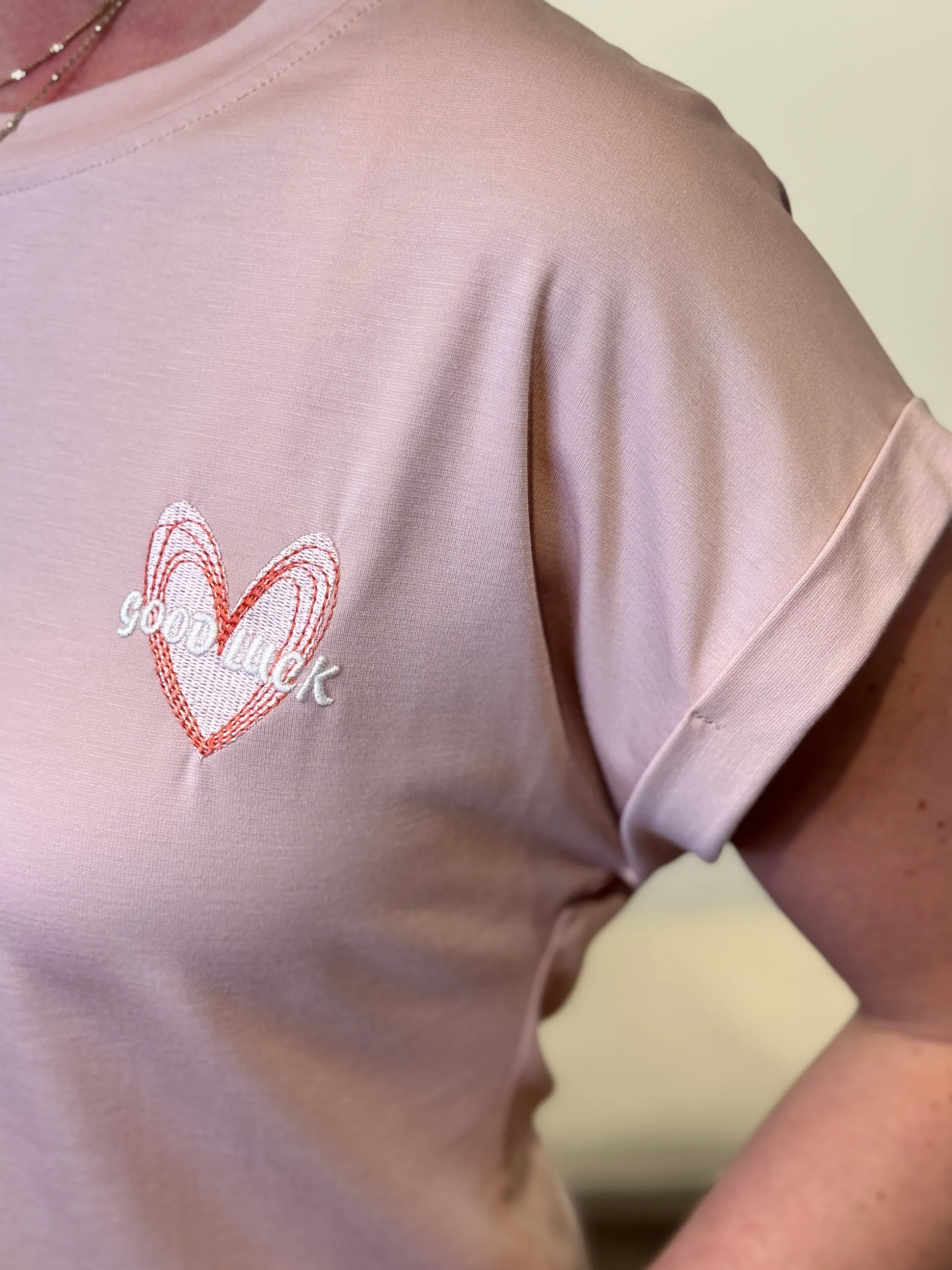 Shirtje Josje oud-roze