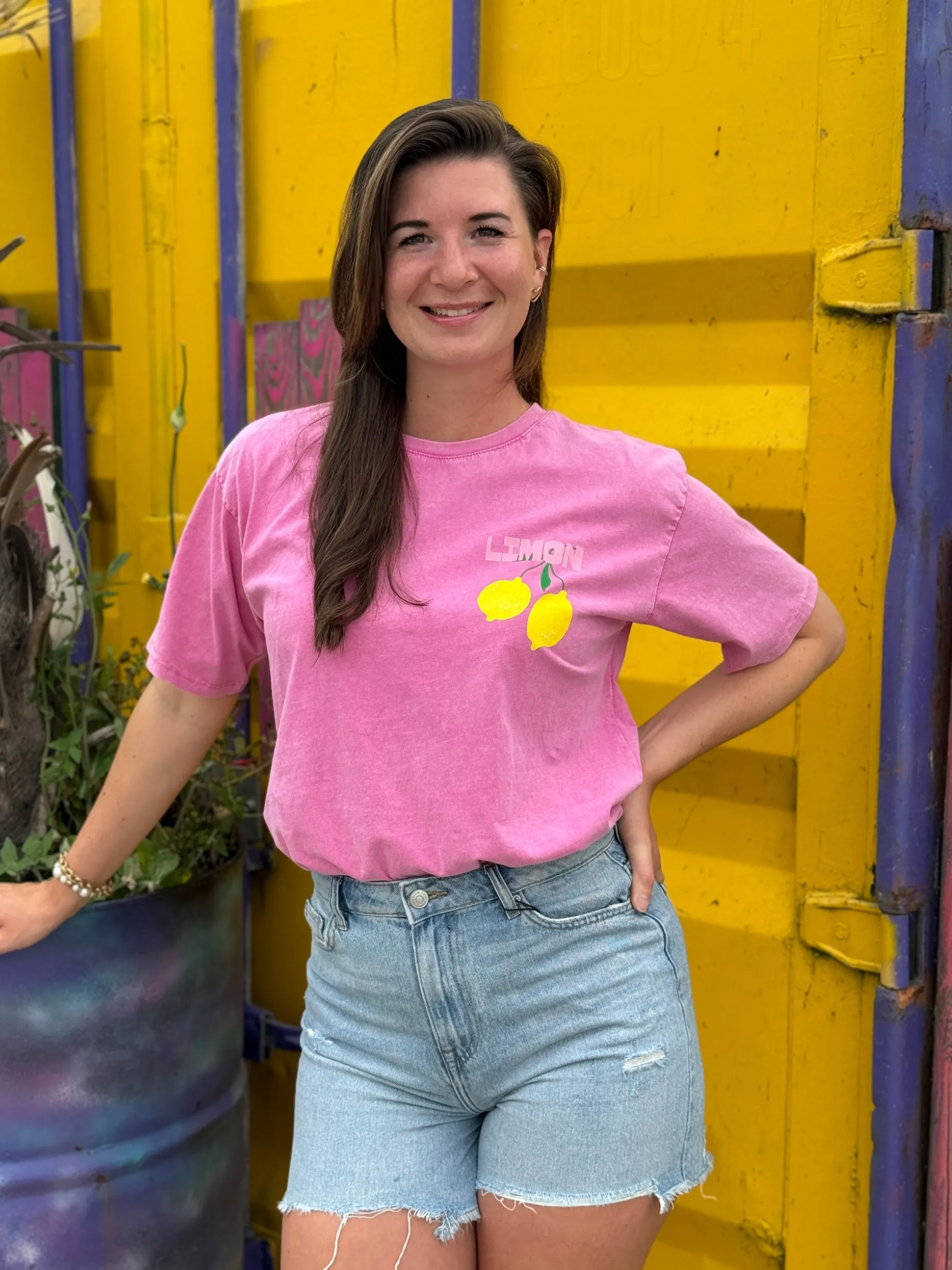 Shirtje Limone roze