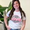 Shirtje “Love” panter