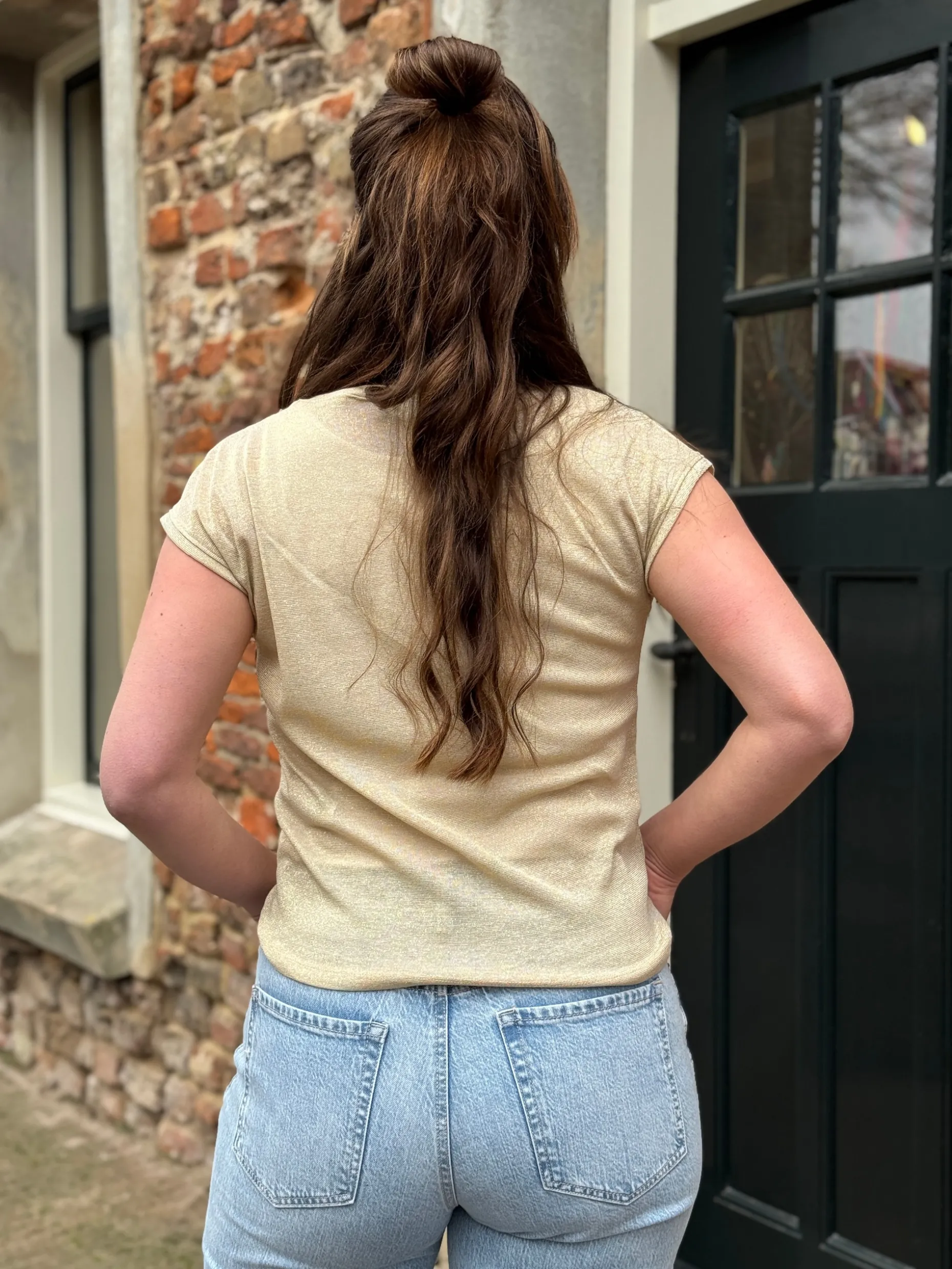 Shirtje Marissa gold