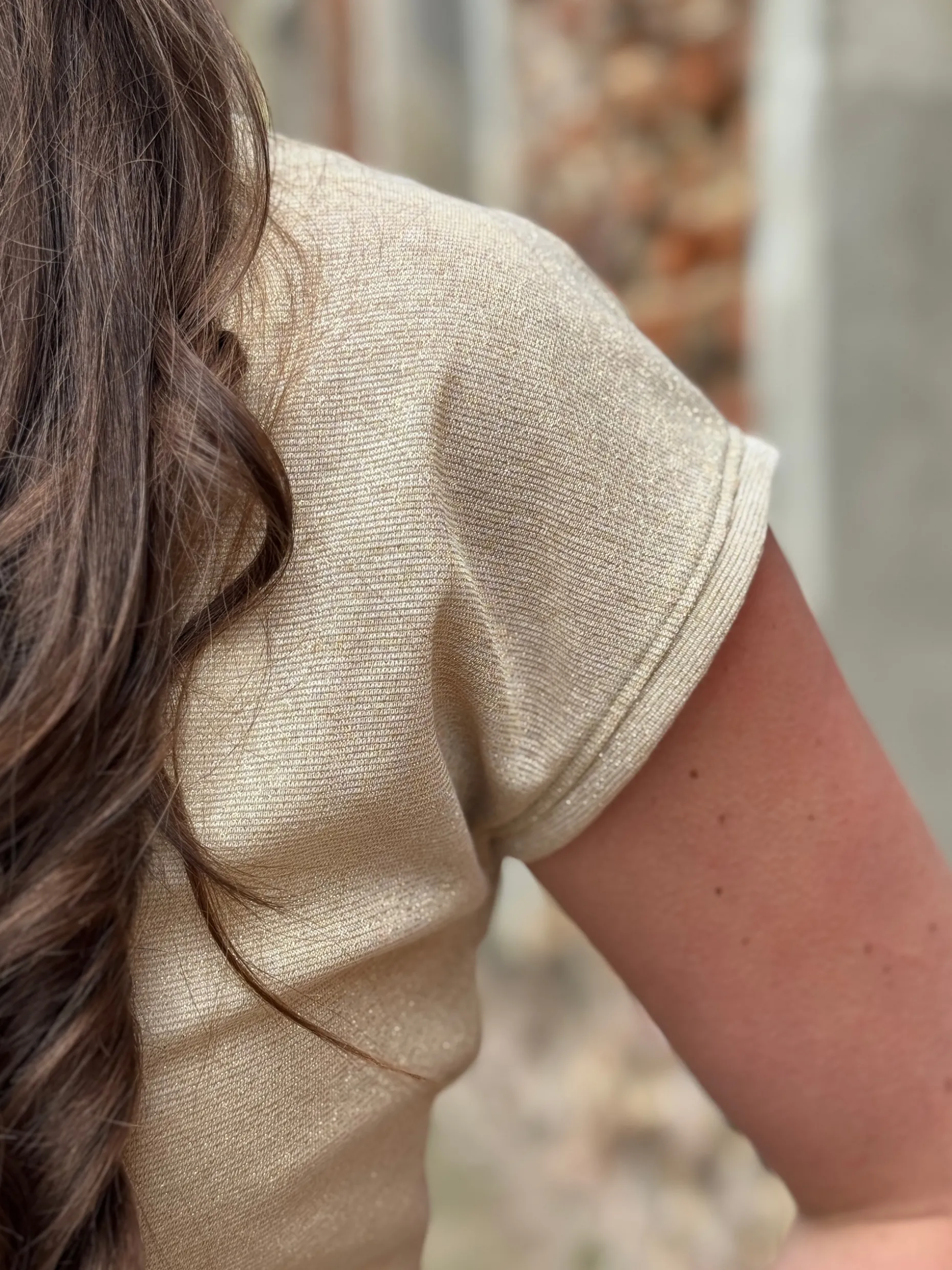 Shirtje Marissa gold