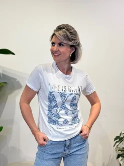 Shirtje Yes blauw