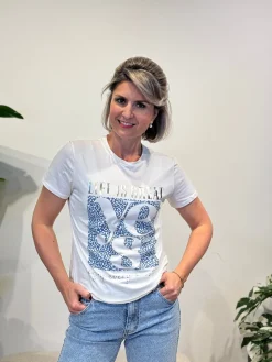 Shirtje Yes blauw