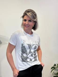 Shirtje Yes zwart