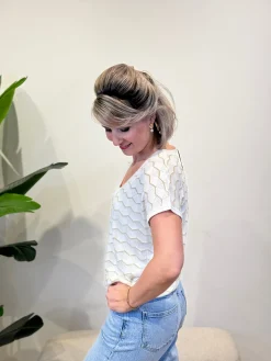 Shirtje Zigzag wit