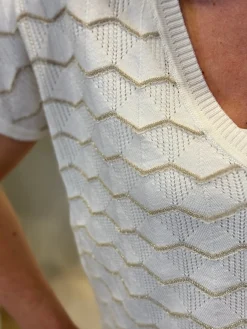 Shirtje Zigzag wit
