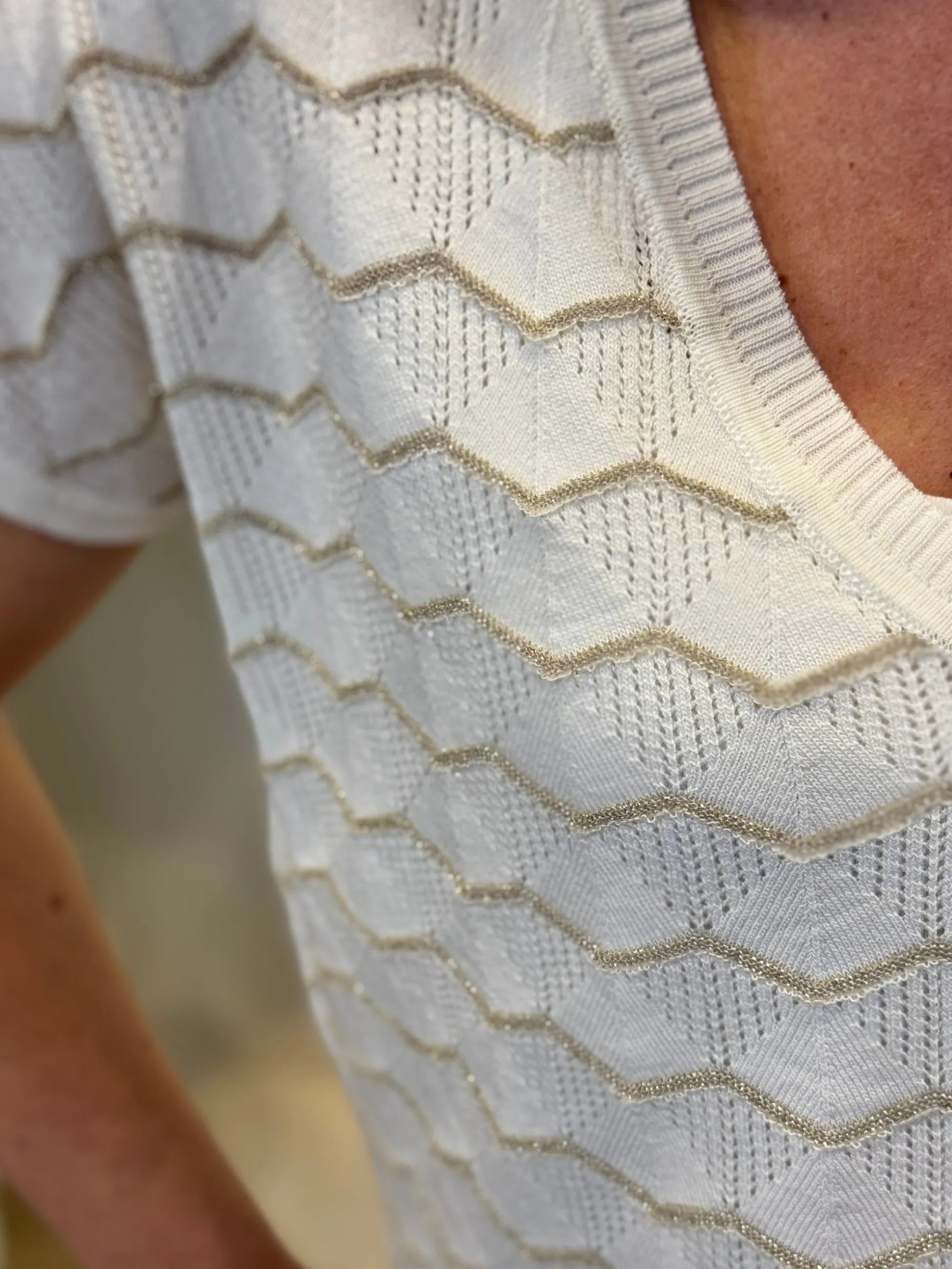 Shirtje Zigzag wit
