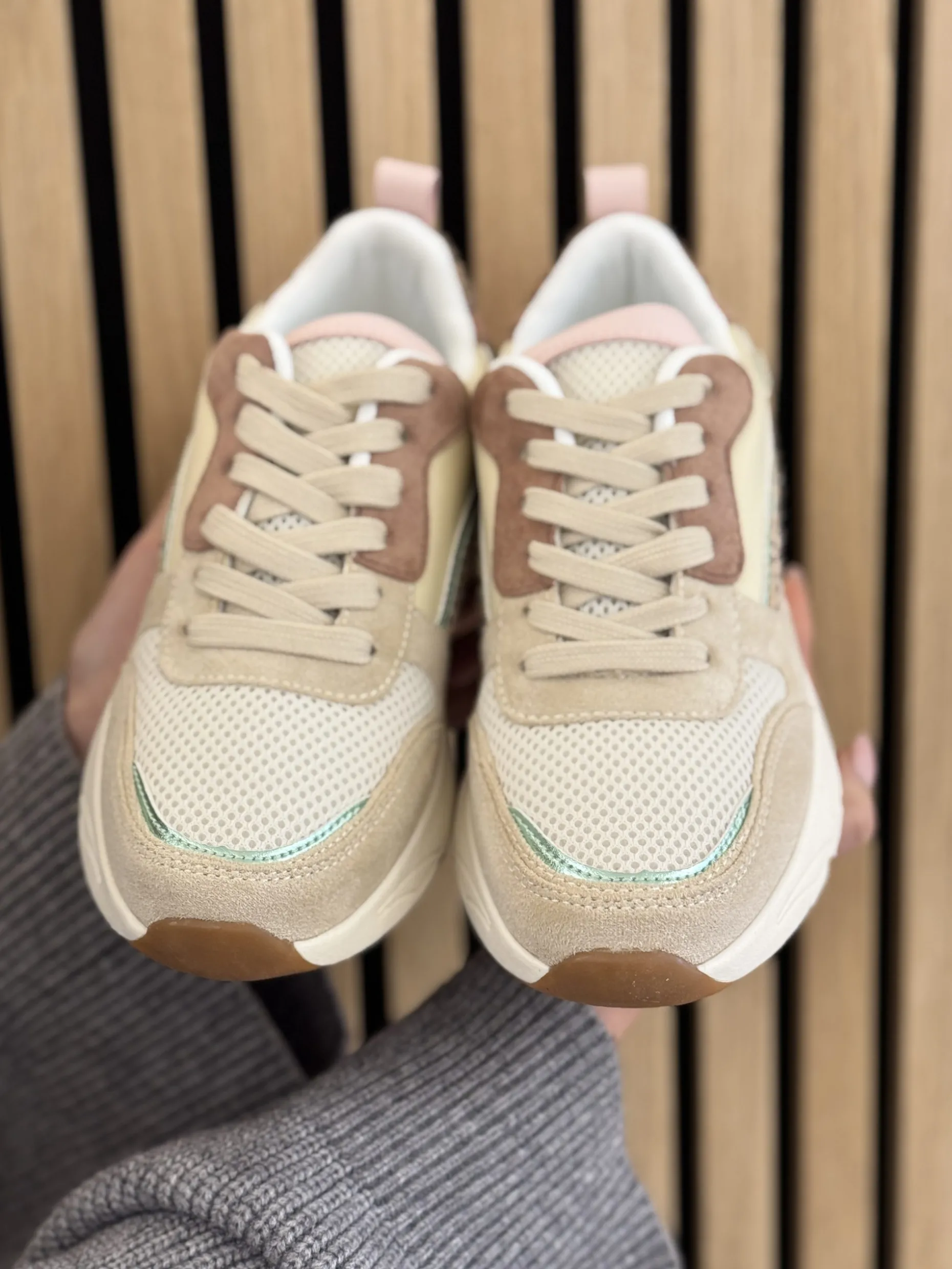 Sneakers beige/blush