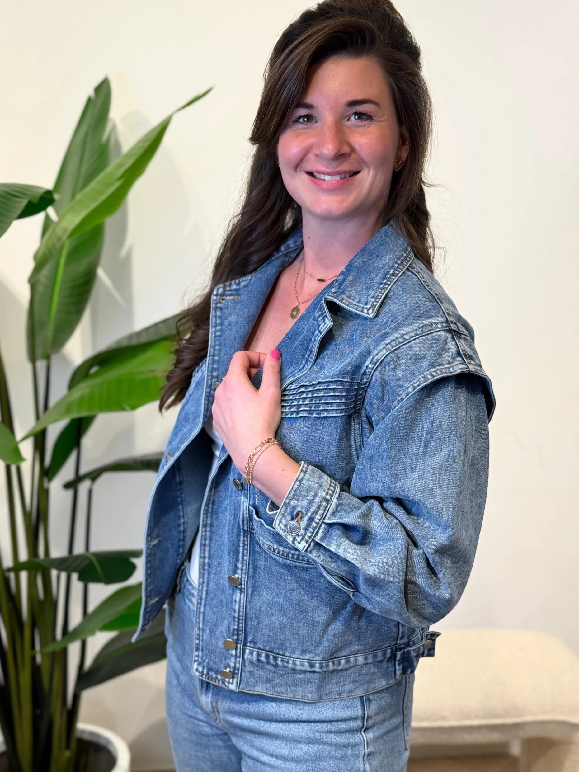 Spijkerjasje Mylene
