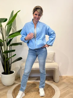 Straight jeans Hannah light blue lengte 30 – C.O.J.