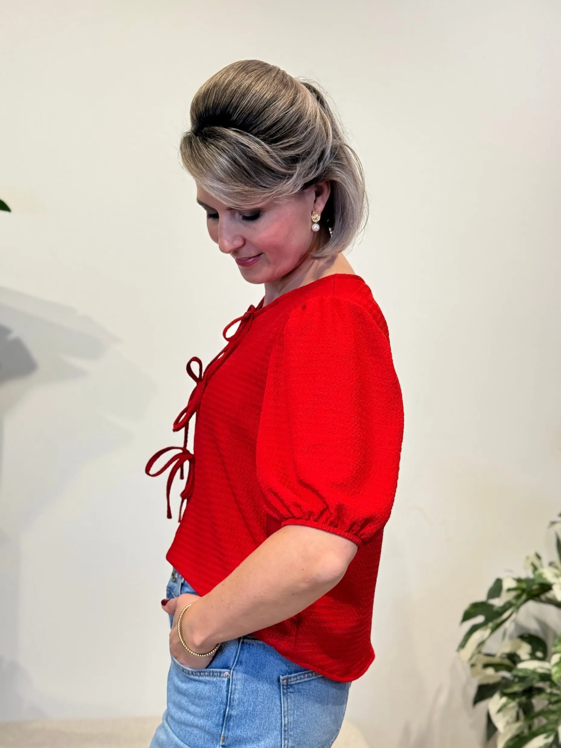 Top Ariane rood