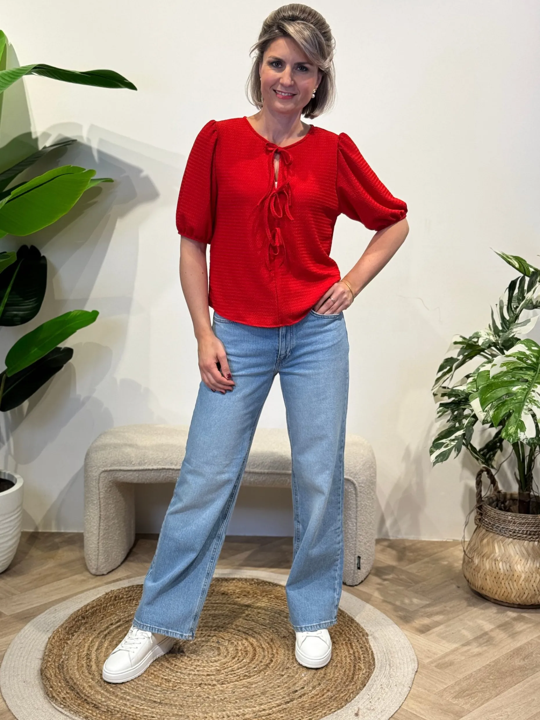 Top Ariane rood