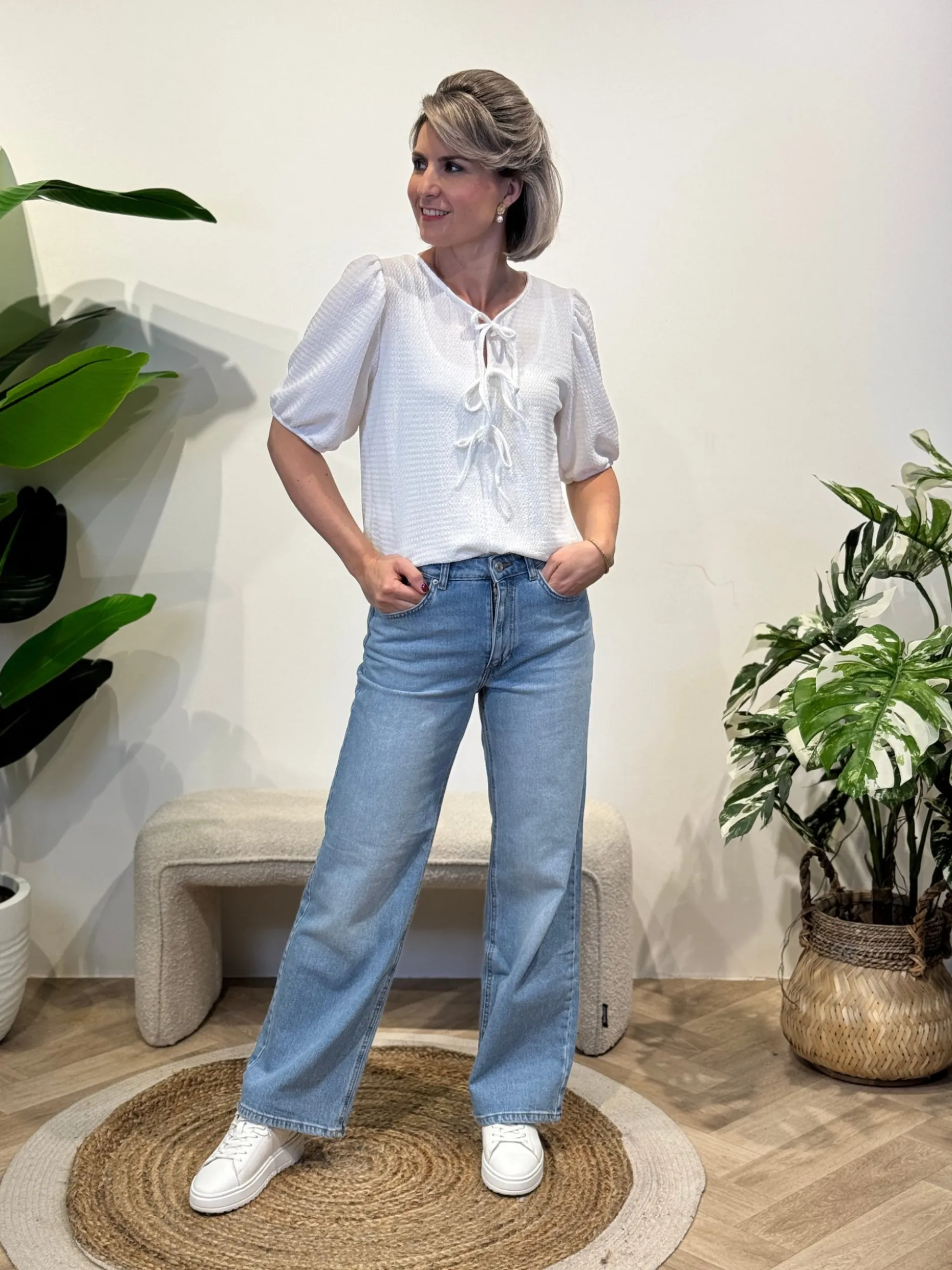 Top Ariane wit