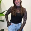 Top Lizzy kant zwart
