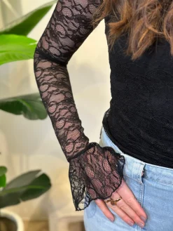 Top Lizzy kant zwart