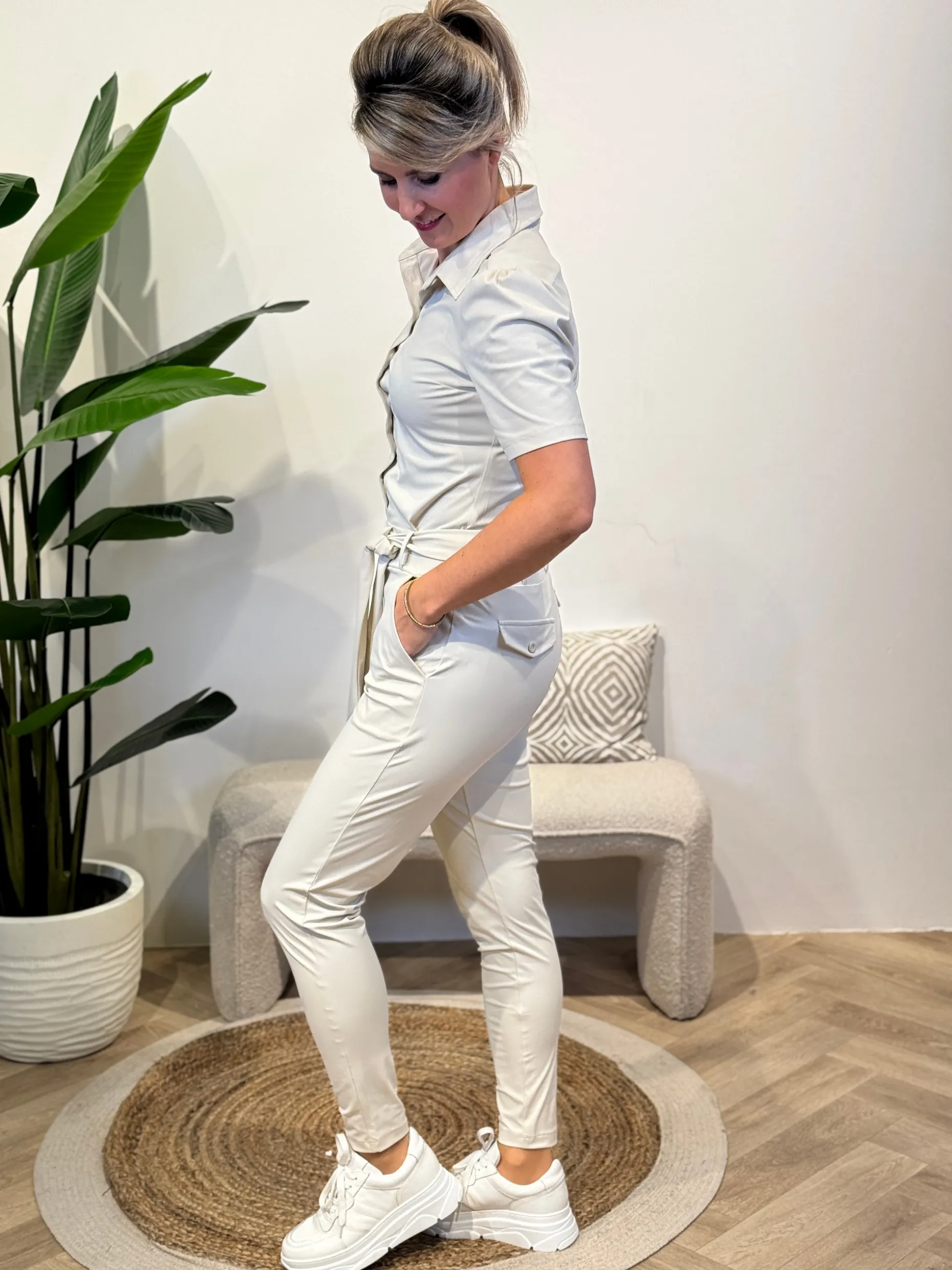 Travelstof jumpsuit Marit Kit