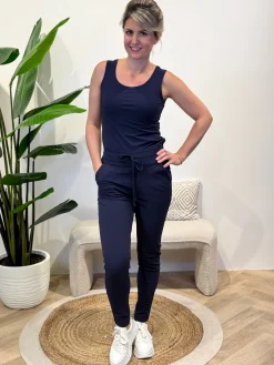 Travelstof Top Jinthe navy