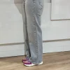 Wide jeans Juicy medium grey denim lengte 32 – Only