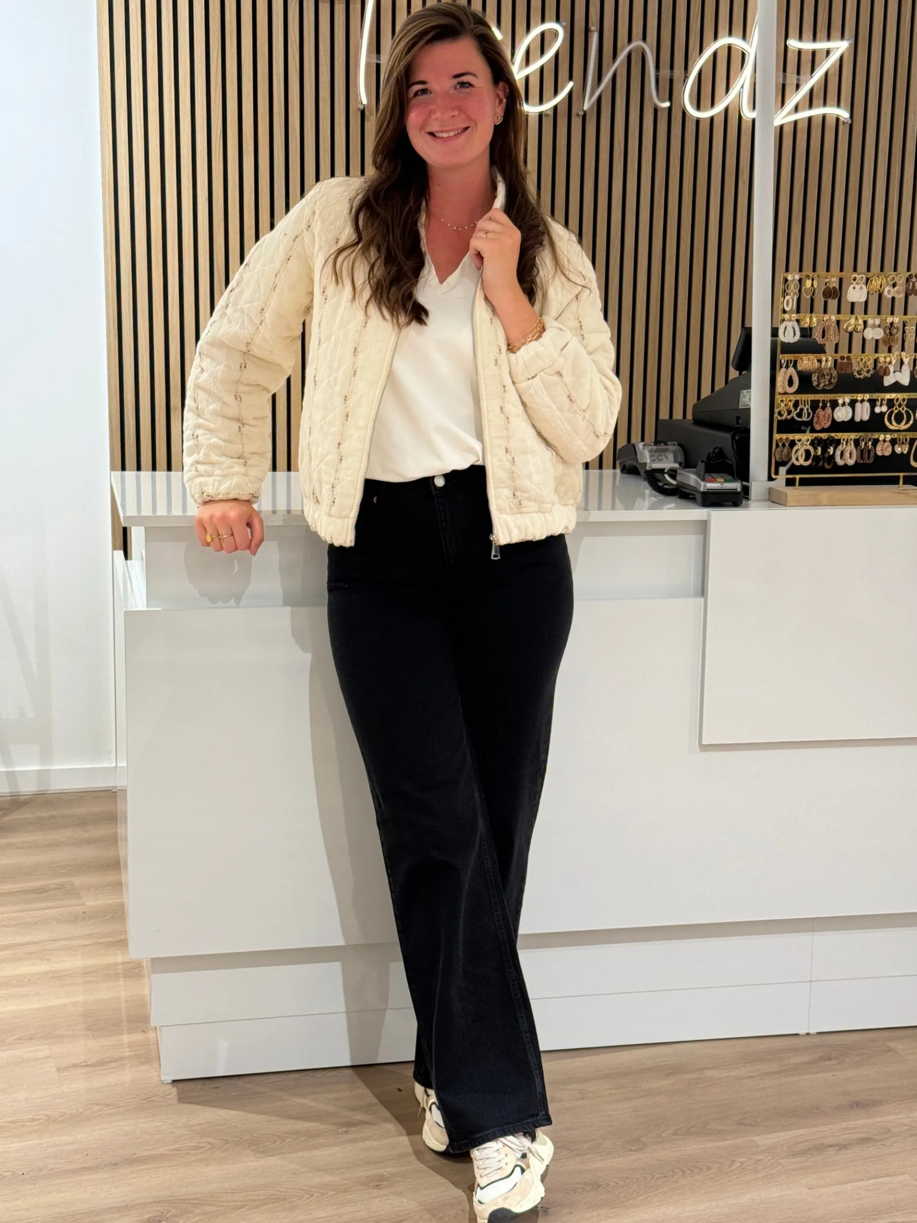 Wide jeans Tessa zwart lengtemaat 32 – Vero Moda