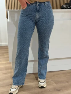 Wide leg jeans Esmée medium blue