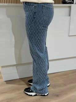 Wide leg jeans Suus medium blue