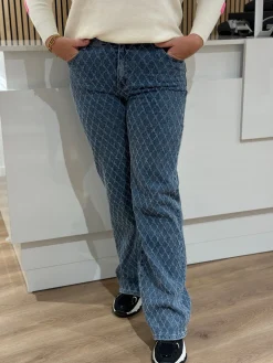 Wide leg jeans Suus medium blue