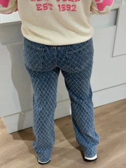 Wide leg jeans Suus medium blue
