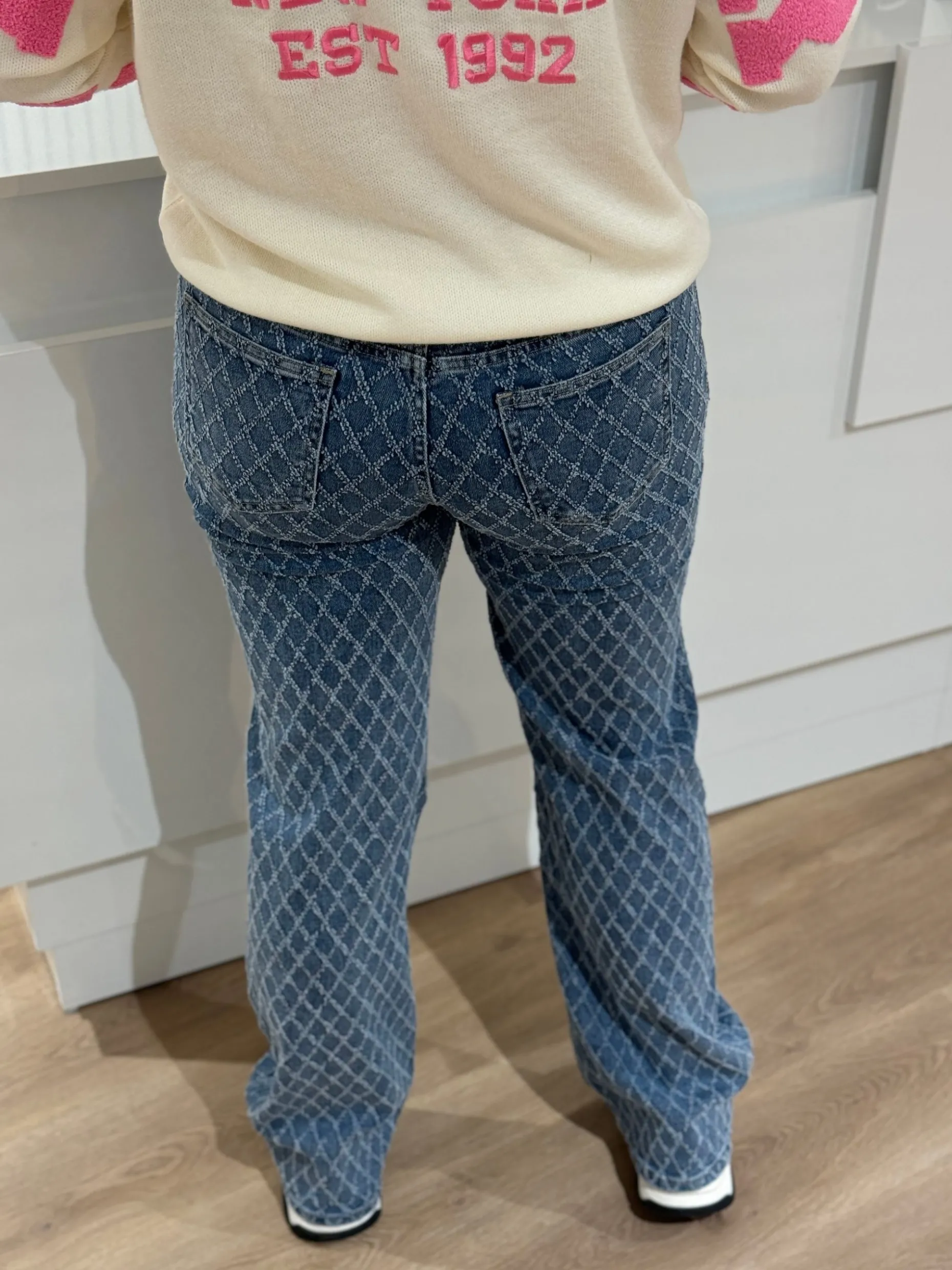 Wide leg jeans Suus medium blue