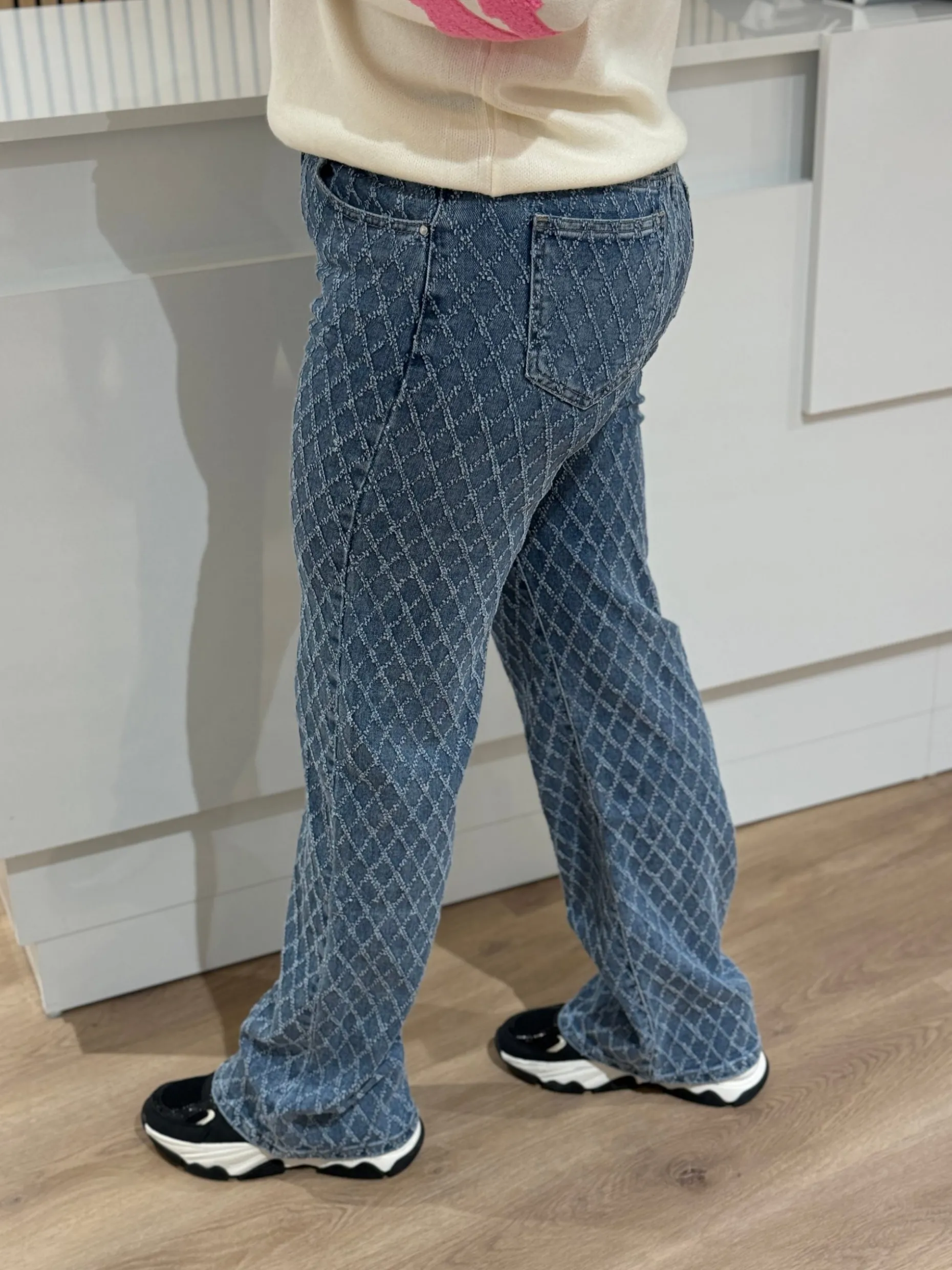 Wide leg jeans Suus medium blue