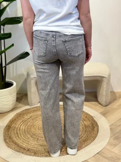 Wide leg jeans Sylvie Grey